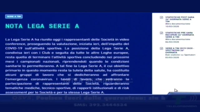 LA UEFA FERMA LE COPPE, COSA SUCCEDERÀ ORA NEL CALCIO?