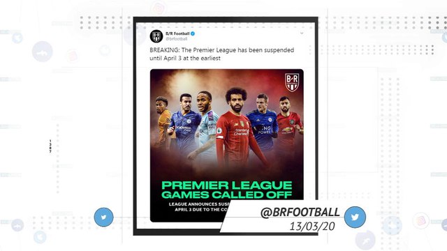 Socialeyesed - The world reacts to the Premier League being postponed