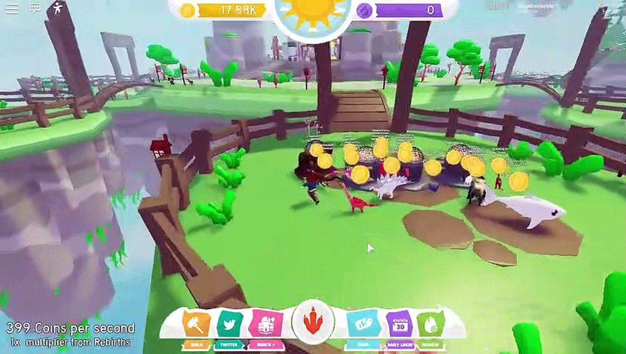 DINOSAURIOS en ROBLOX en ESPANOL __ JUEGOS para NINOS __ ROBLOX para NINOS PEQUENOS pt. 5