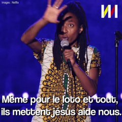 Le sketch de Shirley Souagnon sur "jésus" n'a pas plu à certains Haïtiens.
