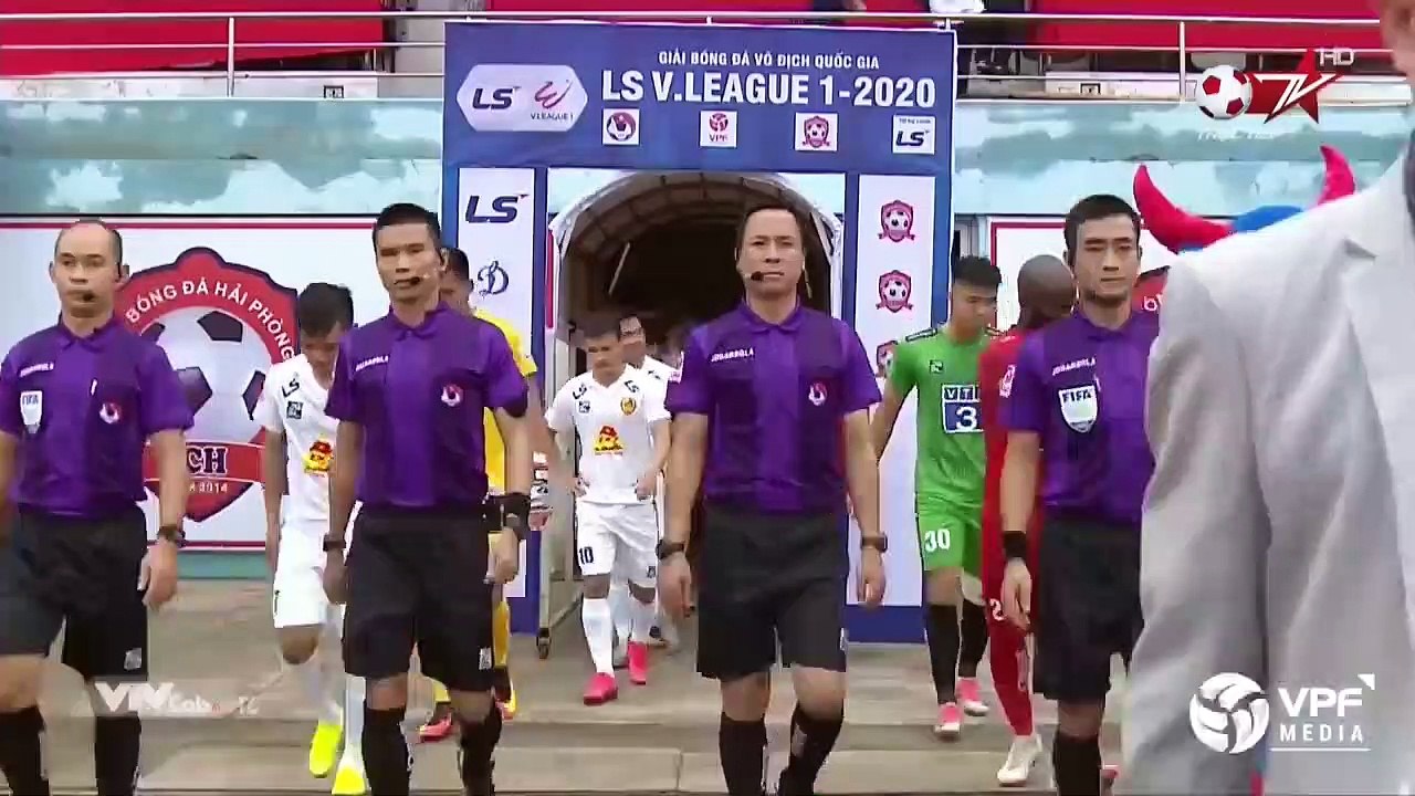 Highlights | Hải Phòng FC - Quảng Nam FC | Chia điểm kịch tính với siêu phẩm Mpande | VPF Media