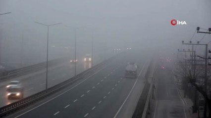Kocaeli güne yoğun sis ile başladı