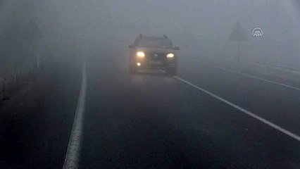 Yoğun sis etkili oluyor