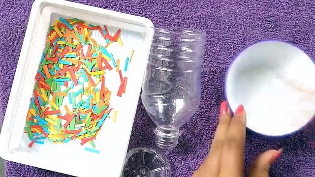 Best out of Waste Plastic Bottle Craft Idea Recycling Of old Plastic Bottle DIY Home Decor