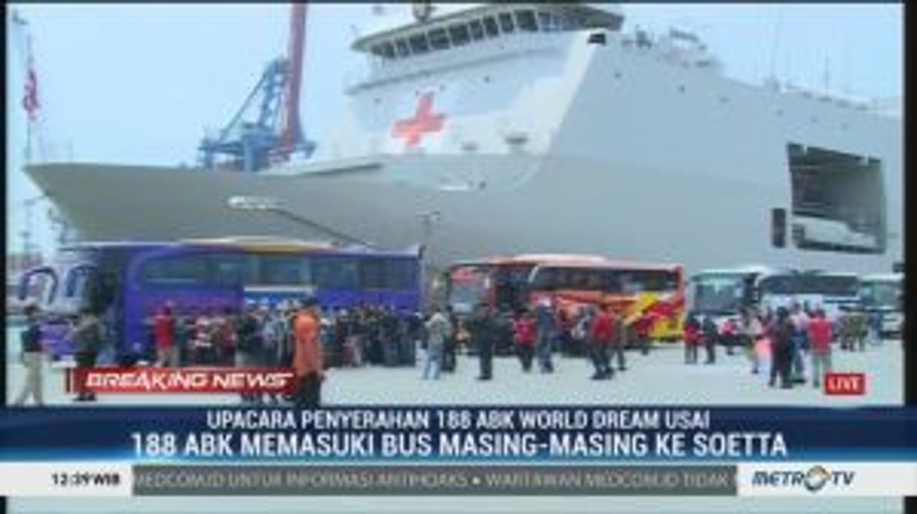 188 WNI ABK World Dream Pulang ke Daerah Masing-masing