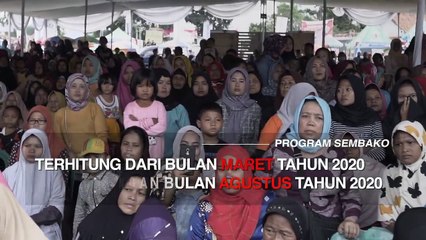 Mensos Sosialisasi Program Sembako di Cianjur