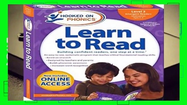 Hooked on Phonics Learn to Read - Level 3: Emergent Readers (Kindergarten - Ages 4-6)  Review