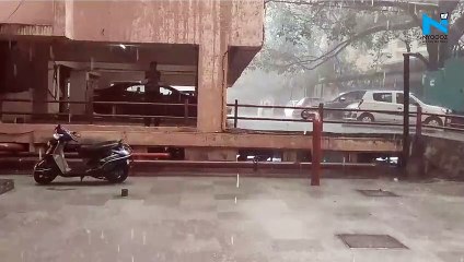 Heavy Rain, Hailstorm in parts of Delhi NCR