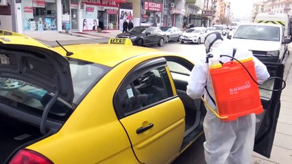 Kahramankazan'da dezenfeksiyon çalışması yapıldı - ANKARA