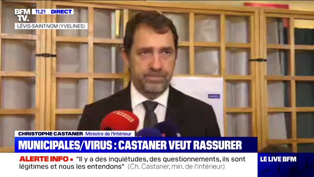 Municipales: pour Christophe Castaner, la démocratie pourra se dérouler dans de bonnes conditions