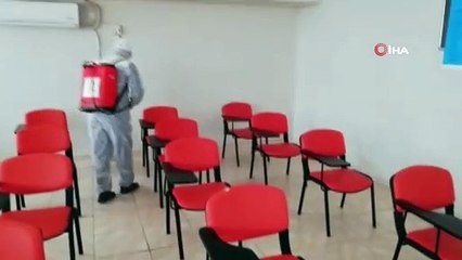 Kızıltepe Belediyesi dezenfekte çalışmalarını sürdürüyor