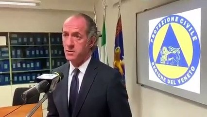 Veneto, Zaia- Incontreremo parti sociali e aziende (12.03.20)