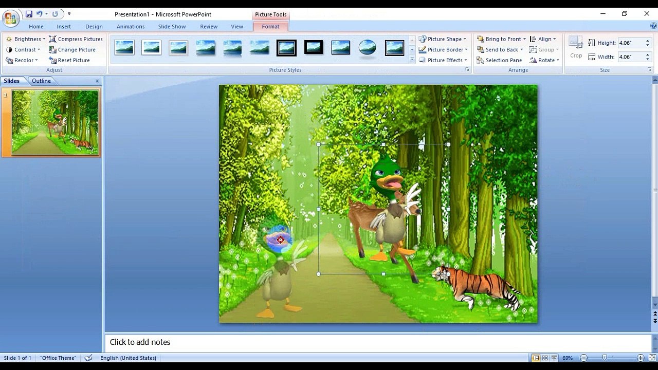 #techvblog : How To Create Animation Slide Show using Microsoft Power Point