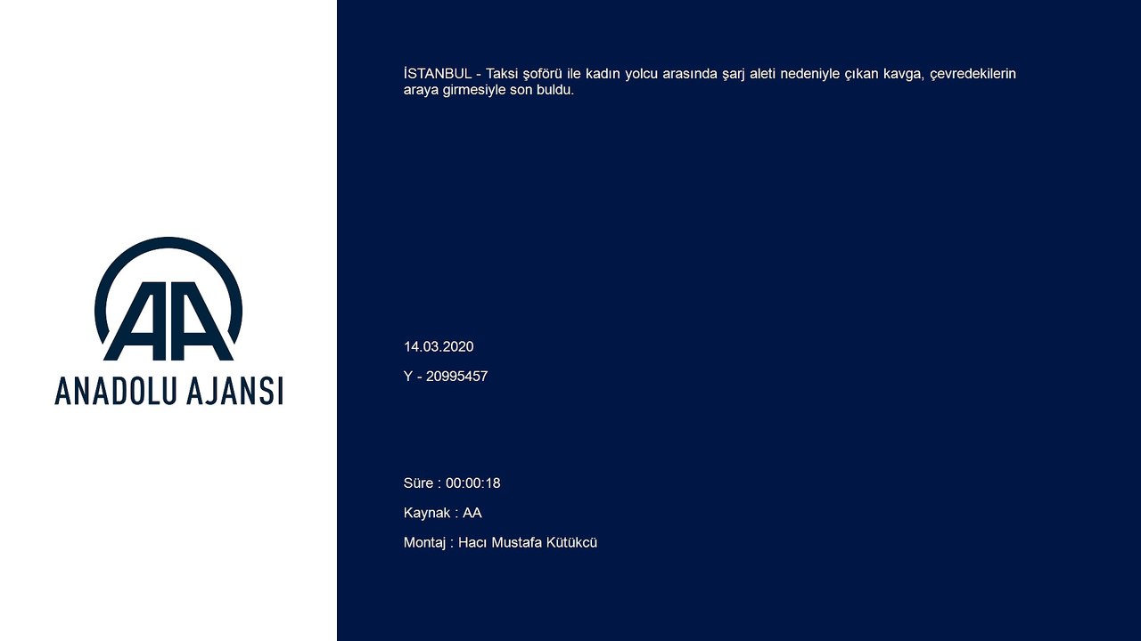 Taksici ile kadın müşterisinin şarj aleti kavgası kameralara yansıdı - İSTANBUL