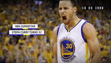 Video herunterladen: Born This Day - Steph Curry turns 32