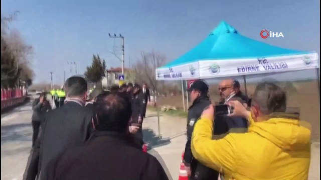 Emniyet Genel Müdürü Mehmet Aktaş Pazarkule’de