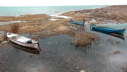 Beyşehir Gölü'nde balıkçılar "av tatili"ne hazırlanıyor