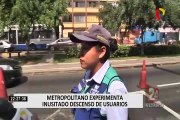 Coronavirus en Perú: Poca afluencia de pasajeros en buses de corredor azul
