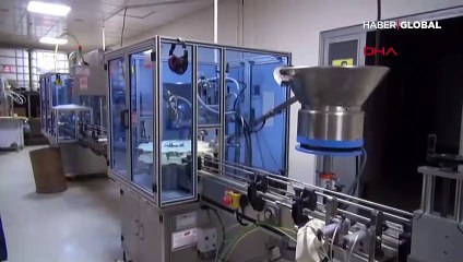 Yıllık 900 ton kolonya üretilen fabrikada üretim durdu