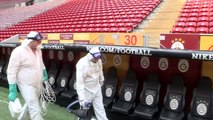 Türk Telekom Stadyumu koronavirüse karşı dezenfekte edildi