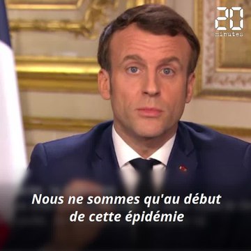 Coronavirus: Résumé des mesures annoncées par Emmanuel Macron