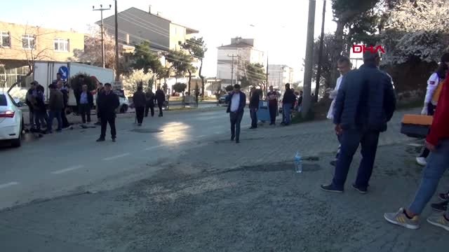 TEKİRDAĞ Kamyonetle otomobilin çarpıştığı kazada 1 kişi yaralandı