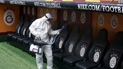 Türk Telekom Stadı koronavirüse karşı ilaçlandı