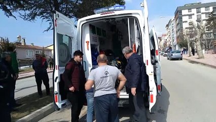 Suluova'da iki otomobil çarpıştı: 1 yaralı