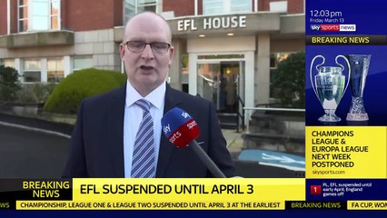 Latest announcement on how Covid-19 will affect the Premier League, EFL and SPFL_HD
