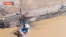 عكارة السيول تصل نهر النيل.. والرى: لن تؤثر على المياه