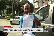Barranco: Nuevo robo en malecón Paul Harris