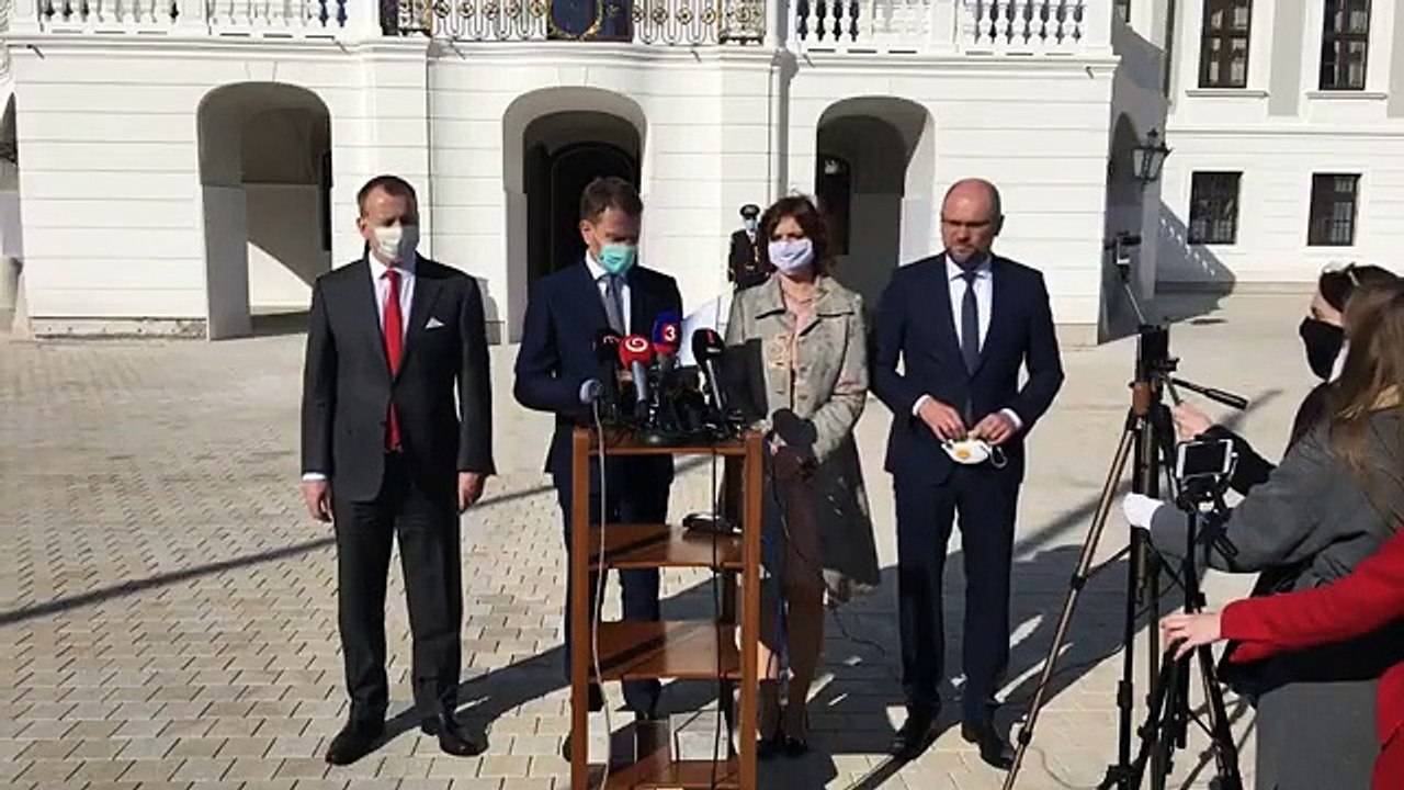 ZÁZNAM: I. Matovič informoval o rozdelení rezortov