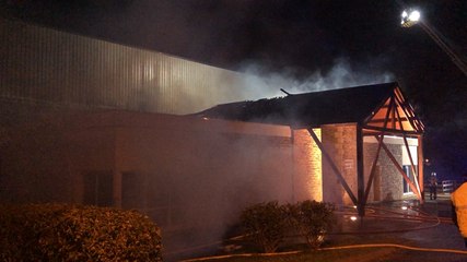 Incendie à l’Espace du Groez-Ven