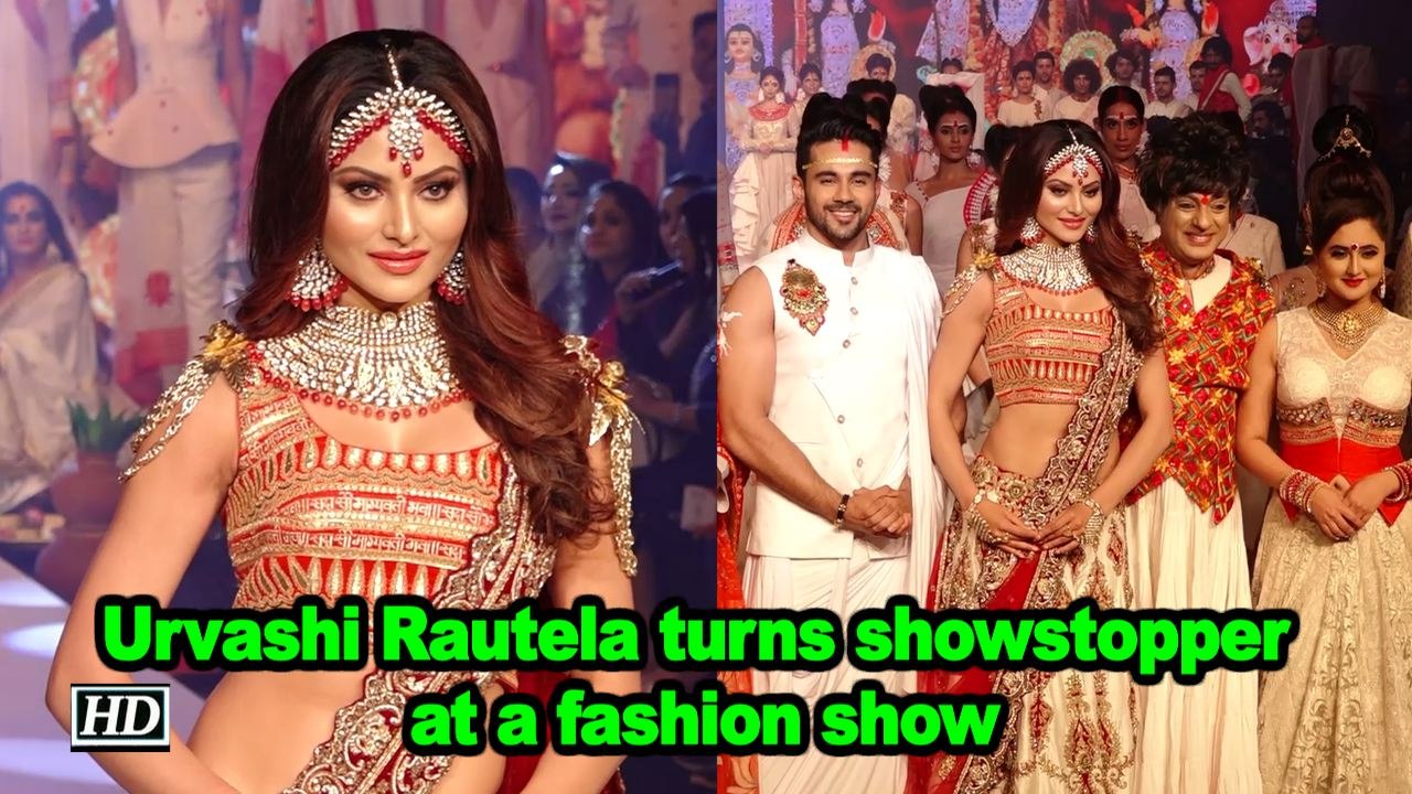 Urvashi Rautela turns showstopper at a fashion show