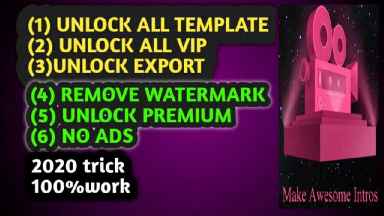 Intro marker vip unlocked free | how to unlock vip intro marker app | intro marker no watermark free | intro maker app without watermark | intro maker vip unlocked apk download | how to download intro maker vip unlocked