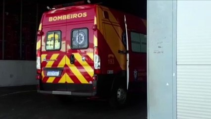 Trabalhadora do Supermercado Beal é socorrida após ter a mão prensada em cilindro elétrico