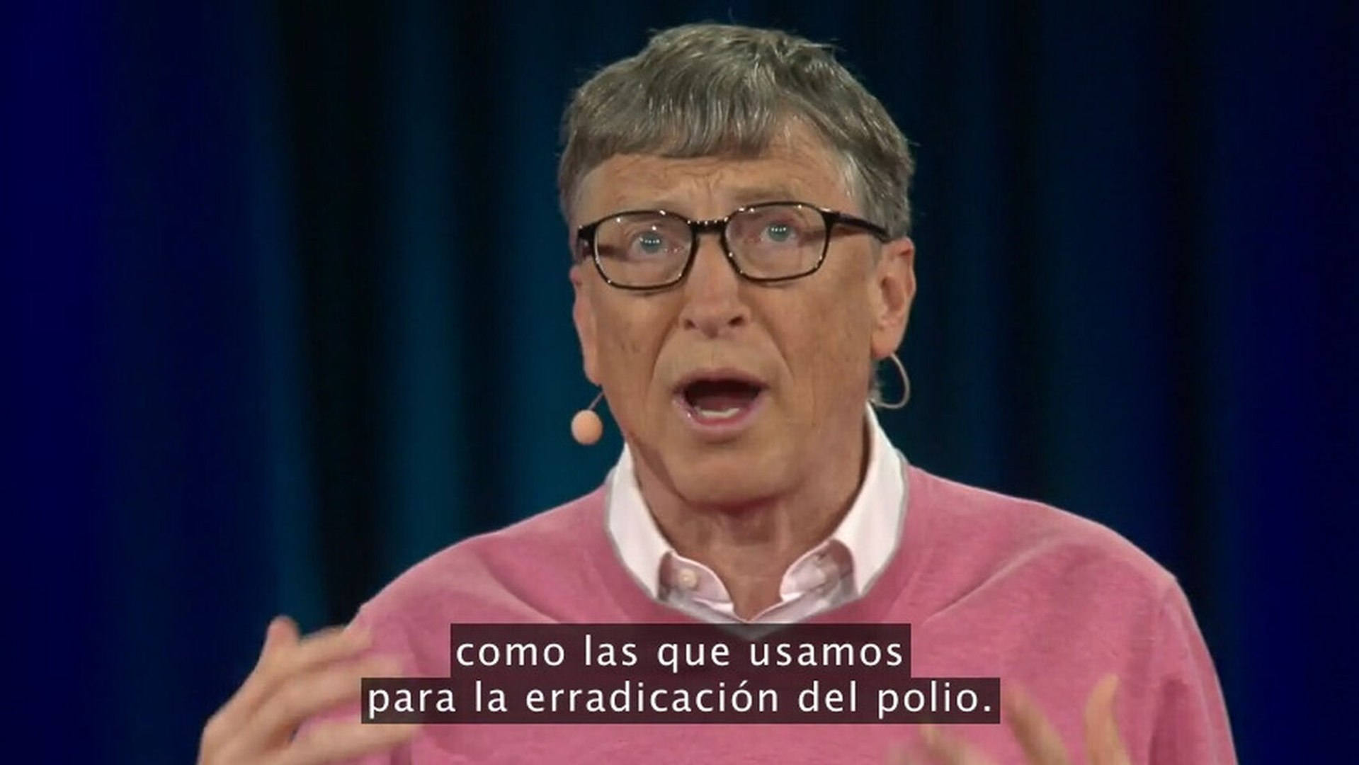 ⁣Bill Gates habla de una pandemia.