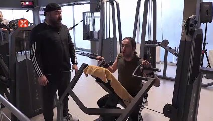 Engelli sporcunun azmi