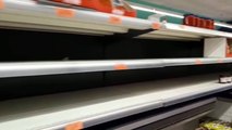 Los supermercados de Catalunya se vacían aunque reponen existencias