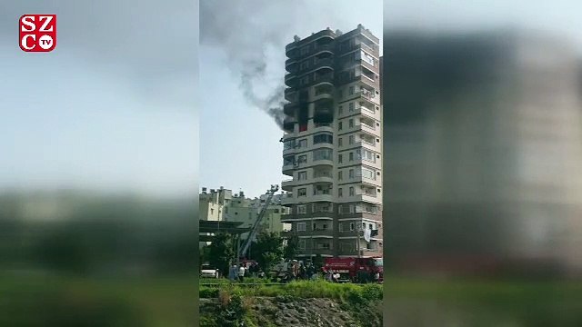 İtfaiye merdiveni yetişmedi, sekizinci kattan yere çakılıp canından oldu!