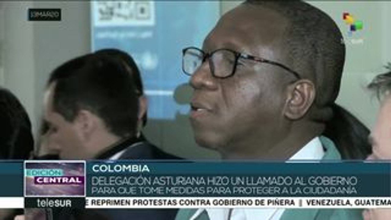 Colombia: Delegación Asturiana constata violaciones a DDHH