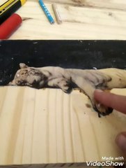 comment imprimé une photo sur le bois avec une illusion optique