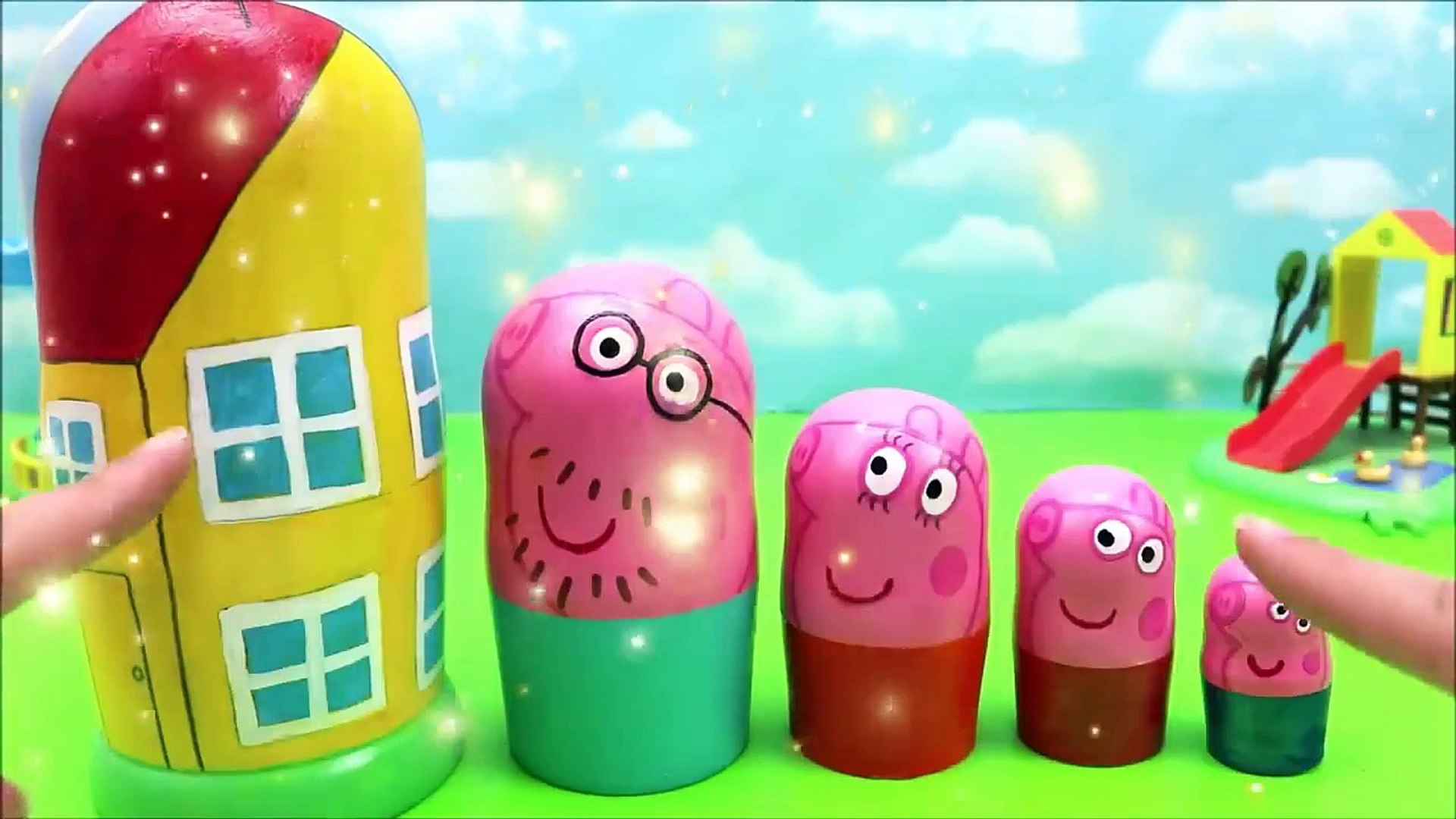 peppa pig nesting dolls