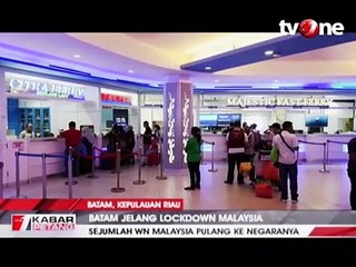 Pelabuhan Ferry Internasional Batam Ramai WN Malaysia