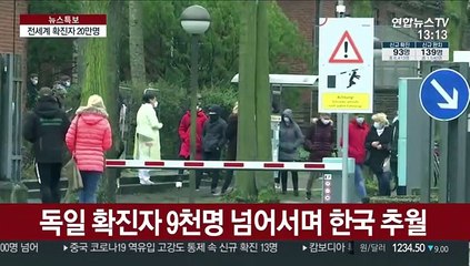 전 세계 160여개국 20만명 감염…사망자 8천명