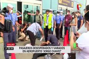 Jefe de Indeci anunció que solucionarán situación de pasajeros varados en aeropuerto Jorge Chávez