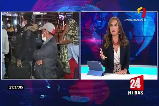 Arequipeños pernoctaran en las afueras del Aeropuerto Jorge Chávez