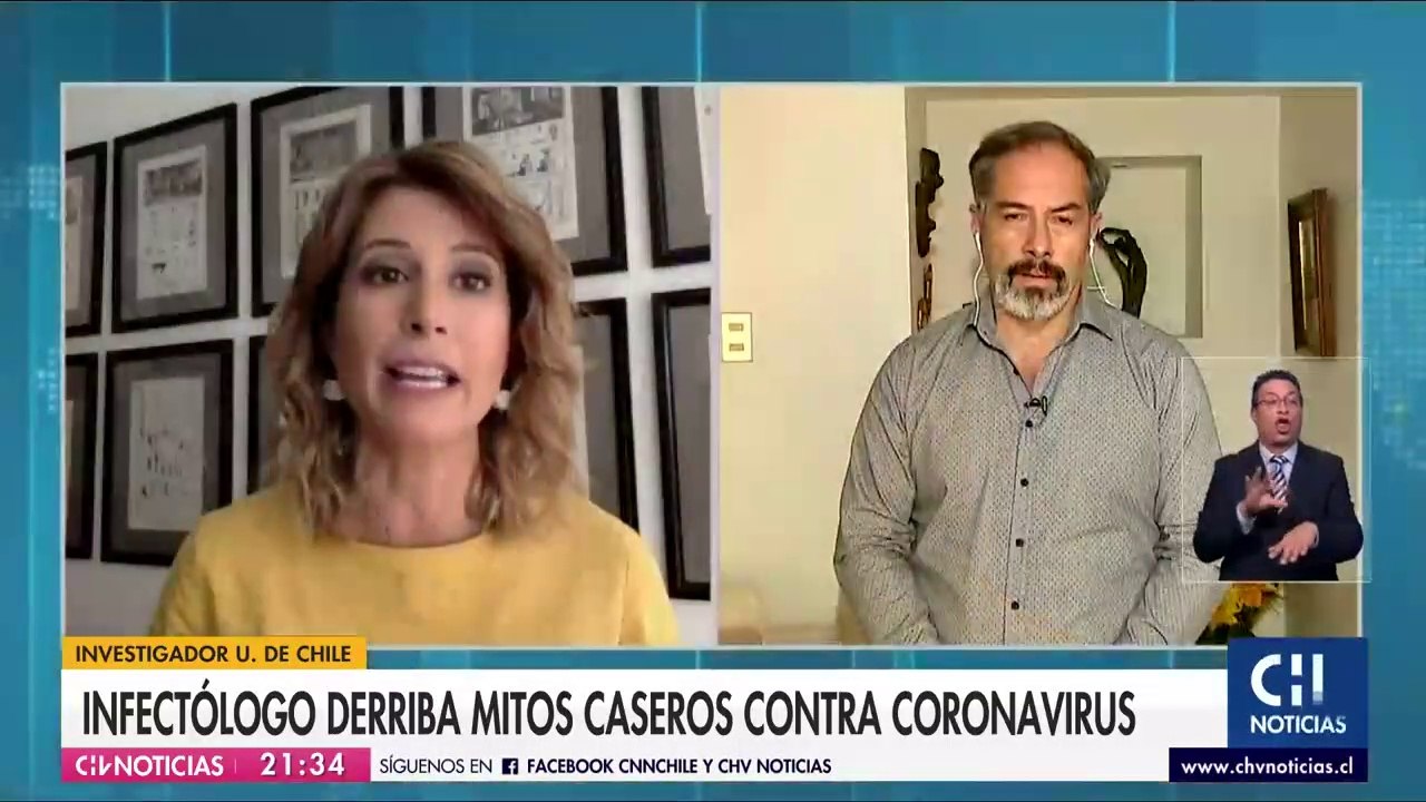 ¿Tomar líquidos Caliente, Cambiarse de ropa? Infectólogo y mitos del Coronavirus