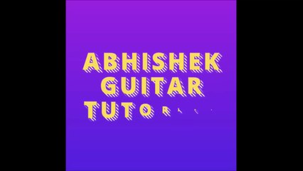 Barre chords or movable chords form in guitar