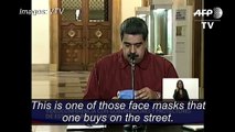 Coronavirus: Maduro tells Venezuelans to make their own masks